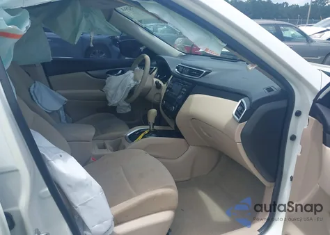 2015 Nissan Rogue Sv z USA, uszkodzony, nr VIN KNMAT2MT0FP564632